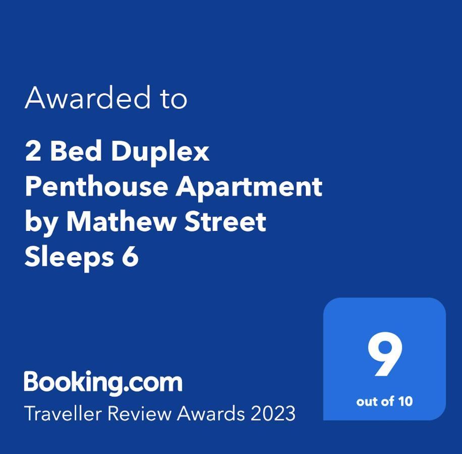 2 Bed Duplex Penthouse Apartment By Mathew Street Sleeps 6 Liverpool Extérieur photo